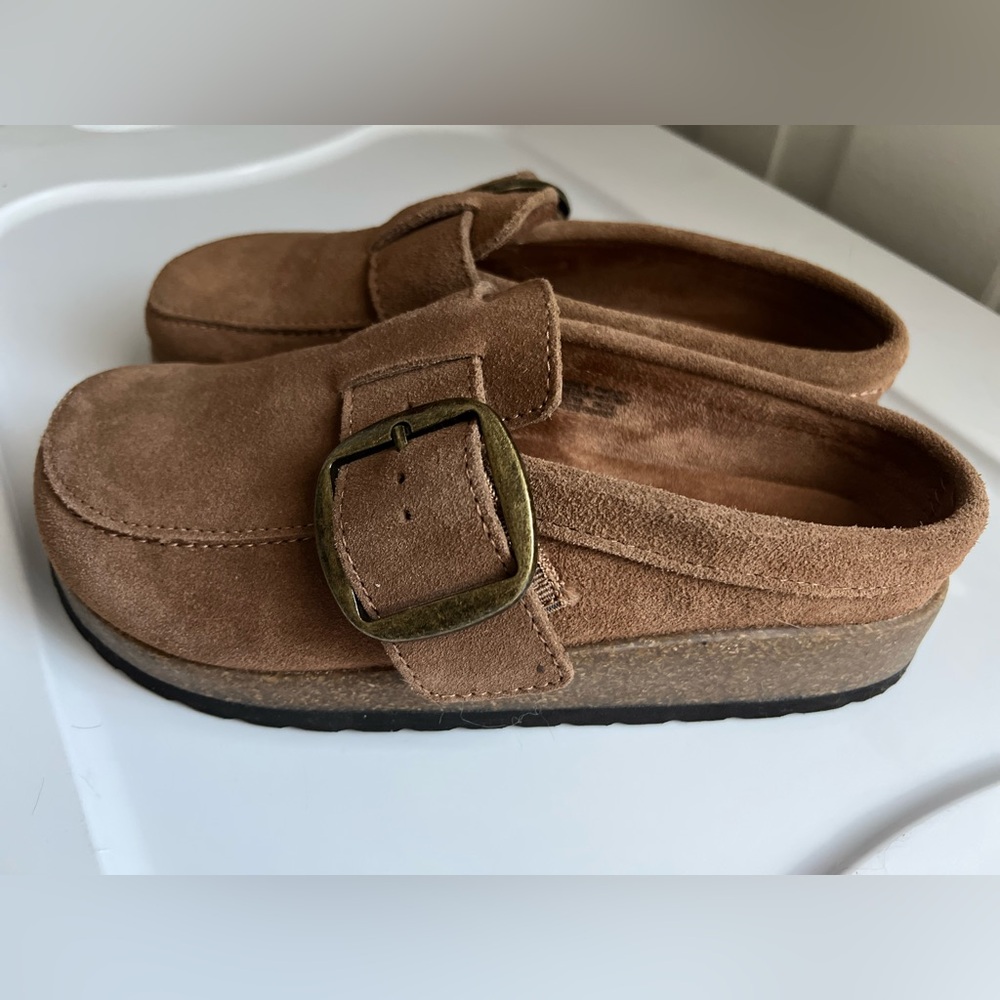 Size 6 Sonoma Goods For Life® Women's Chestnut Mule Clogs - Picture 5 of 7
